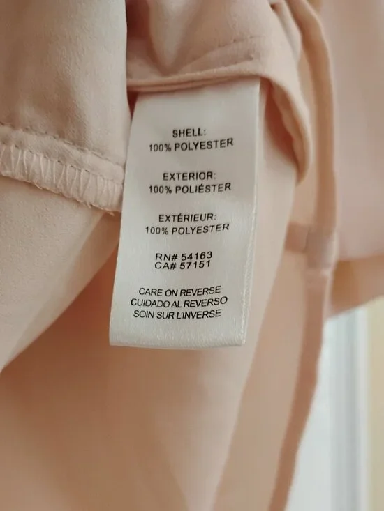 Karl Lagerfeld Tie Front Ruffle Blouse - Picture 6 of 7